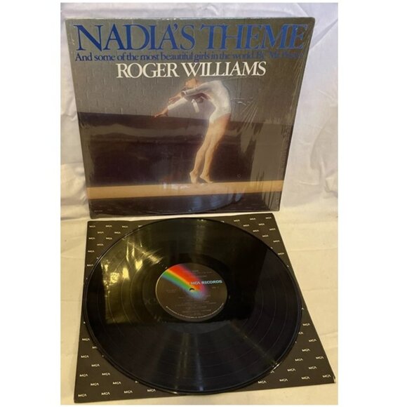 Roger Williams Nadia's Theme (Vinyl, 1976) MCA MCA-2237 VG+ LP Record Album - Picture 2 of 9